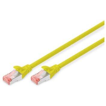 DIGITUS , DK-1644-020/Y , PATCH CABLE CAT6 2 METRE -SARI - 1