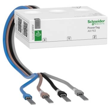 SCHNEIDER , A9MEM1570 , PowerTag Flex 63A 3P+N top and bottom position - 1