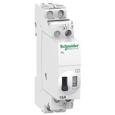 Schneider Electric A9C30211 iTL Darbe Akım Anahtarları, 16A 1P 48VAC/24VDC - 1