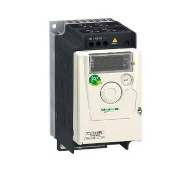 Schneider Electric ,ATV12H037M2X ,ATV12 Hız KontrolCihazı 0,37 Kw 240V 1 faz giriş 3 faz çıkışlı soğutma ünitesiz - 1