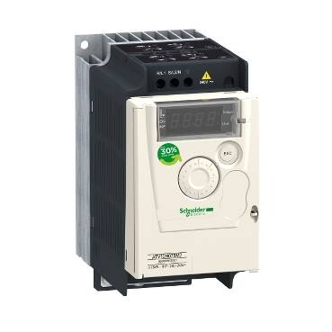 Schneider Electric ATV12H055M2 Hız Kontrol Cihazı Atv12 - 0,55Kw - 0,75Hp - 200..240V - 1Fz - Soğutma Bloklu - 1