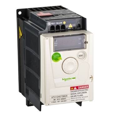 Schneider Electric ATV12H075M2X Hız Kontrol Cihazı Atv12 - 0,75Kw - 240V - 1 Faz - 1