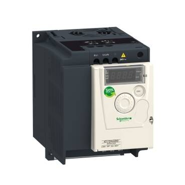 Schneider Electric ATV12HU15M2 Hız Kontrol Cihazı Atv12 - 1,5Kw - 2Hp - 200..240V - 1Fz - Soğutma Bloklu - 1