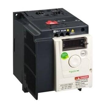 Schneider Electric , ATV12HU15M2X , ATV12 Hız Kontrol Cihazı 1,5 kW- 240V 1 faz giriş 3 faz çıkışlı soğutma ünitesiz - 1