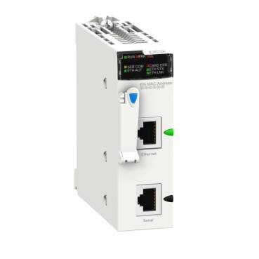 Schneider Electric , BMXNOR0200H , Ethernet / Seri Rtu Modülü M340 - 2 X Rj45 - 1