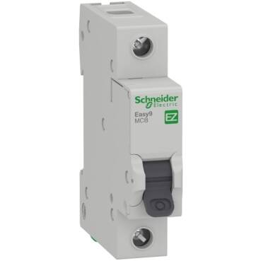 Schneider Electric , EZ9F43106 , Easy9 1P 6A, 3kA C Eğrisi Otomatik Sigorta - 1