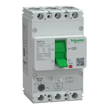 Schneider Electric , G20F3A160 , GOMCCB 200F 3P3D 160A ADJ - 1