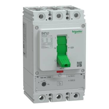 Schneider Electric , G40F3A400 , GOMCCB 400F 3P3D 400A ADJ - 1