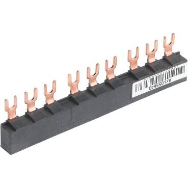 Schneider Electric , GV2G345 , TeSys GV2 Linergy FT Busbar 63A 45mm 3tap - 1