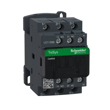 Schneider Electric LC1D09B7 -TeSys D Kontaktör 3P 9A AC3 24VAC - 1