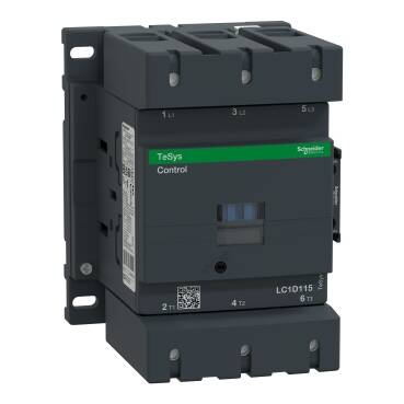 Schneider Electric LC1D115M7 -TeSys D Kontaktör 3P 115A AC3 220VAC - 1