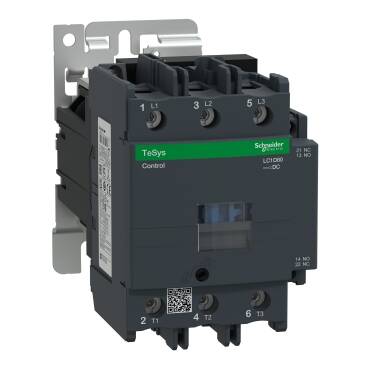 Schneider Electric LC1D80BD -TeSys D Kontaktör 3P 80A AC3 24VDC - 1