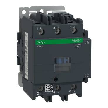 Schneider Electric LC1D80M7 -TeSys D Kontaktör 3P 80A AC3 220VAC - 1