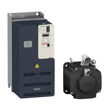 Schneider Electric LXM32MC10N4 servo sürücü - Lexium 32 - trifaze besleme gerilimi 208/480V - 11 kW - 1