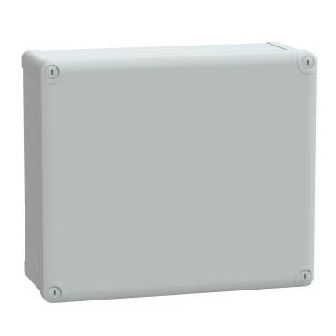 Schneider Electric NSYTBS342912 Abs Kutu Ip66 Ik07 Ral7035 İçy325G275D120 Dışy341G291D128 Opak Kapak H20 - 1