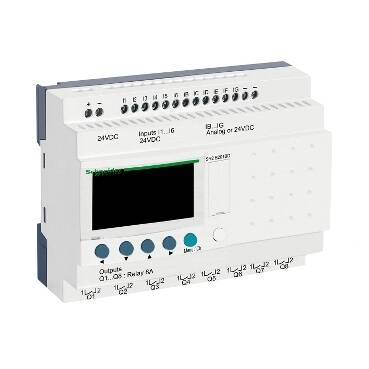 Schneider Electric SR2B201BD - Zelio Akıllı Röle 20 I-O 24 Vdc - 1