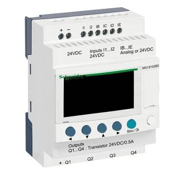 Schneider Electric SR3B102BD Zelio Akıllı Röle 10 I-O 24 VDC - 1