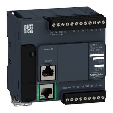 Schneider Electric , TM221CE16R , Kontrolör M221-16 GÇ rölesi Ethernet - 1