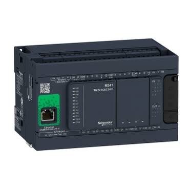 Schneider Electric TM241CEC24R- M241 Kontrolör 24 Gç Rölesi Ethernet Can Master - 1