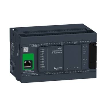 Schneider Electric TM241CEC24T M241 Kontrolör 24 Gç Transistör Pnp Ethernet Can Master - 1