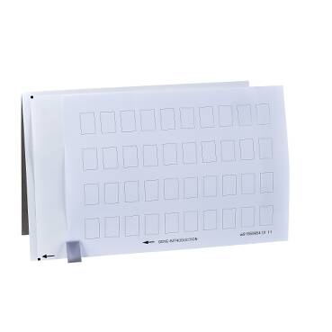 Schneider Electric , ZBY5100 , yazı tutucu 30 x 50 mm için 40 sayfalı işaretsiz yazılar 18 x 27 mm - 1