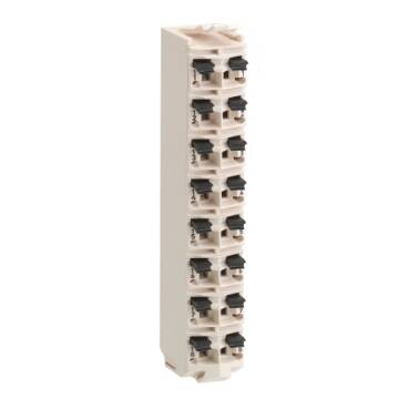 TM5ACTB16 Schneıder Electric Modicon TM5, terminal block, 16 contacts, white, q - 1