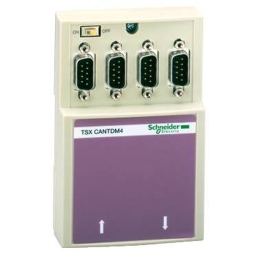 TSXCANTDM4 Schneider Electric Canopen Tap Bağlantı Kutusu - 1 Vidalı Terminal Bloğu Ve 4 Sub-D9 - 1